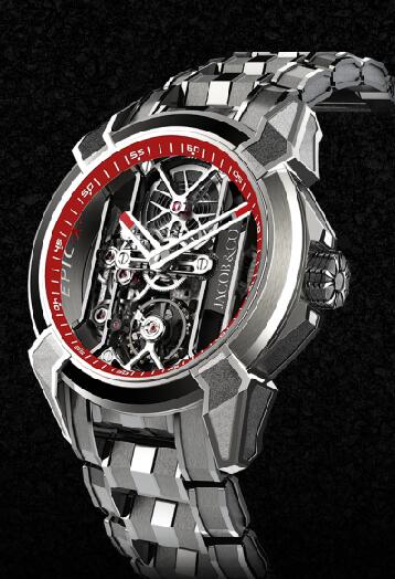 Jacob & Co Epic X Titanium Bracelet EX100.20.PS.RW.A20AA Replica watch